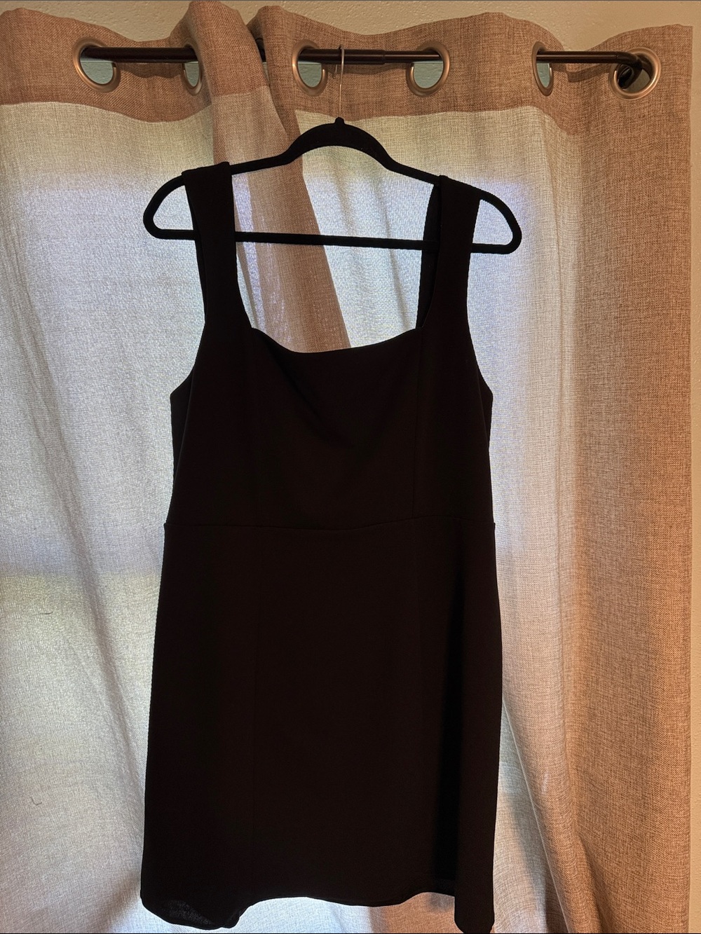 NWT Mumu Women’s Black Sleeveless Square-Neck Dress XXL